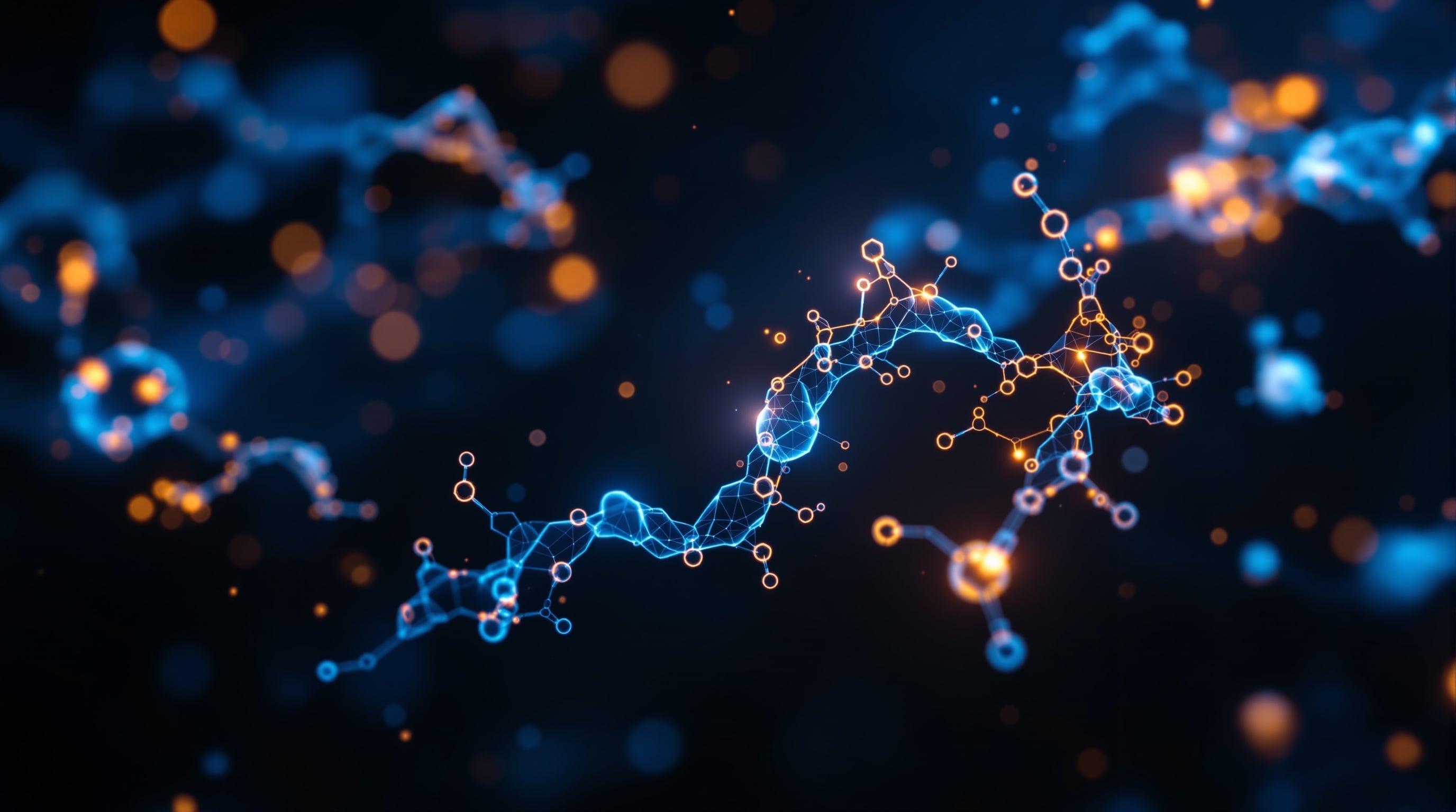 CJC-1295 no DAC / Ipamorelin molecular visualization