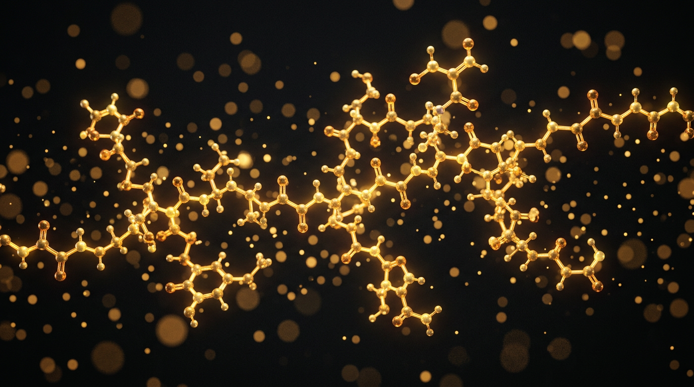 Liraglutide molecular visualization